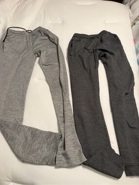 Tall Men’s Sweatpants Fleece lined Custom from FortheFit.com sz S and M